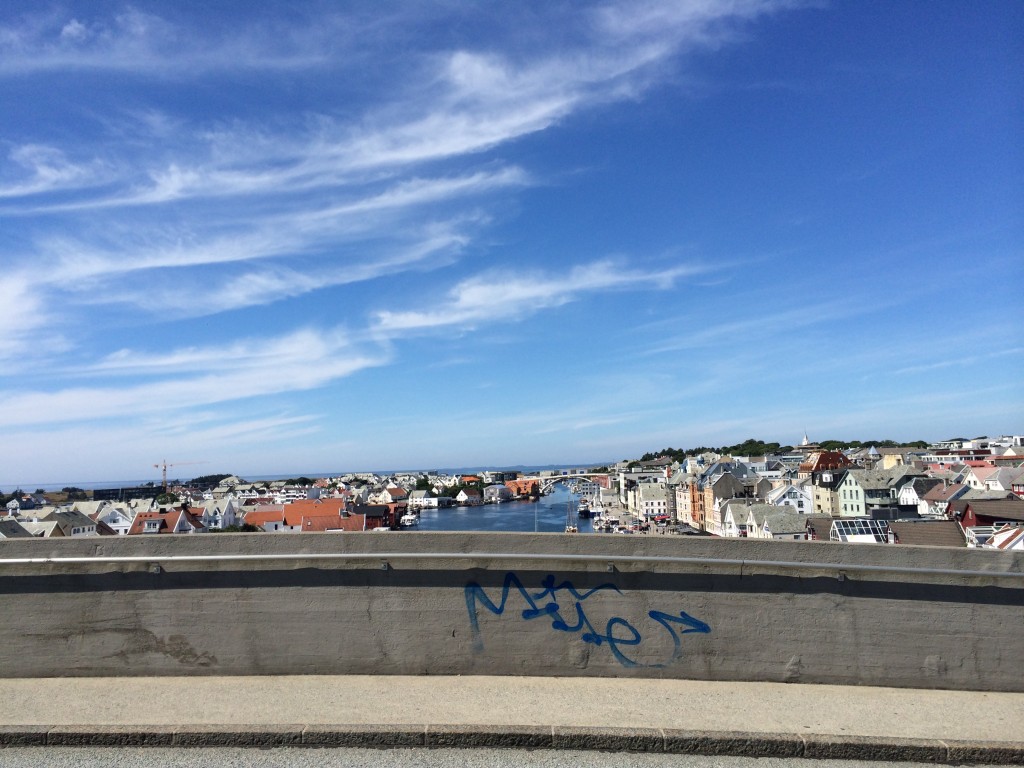 Haugesund from the very top