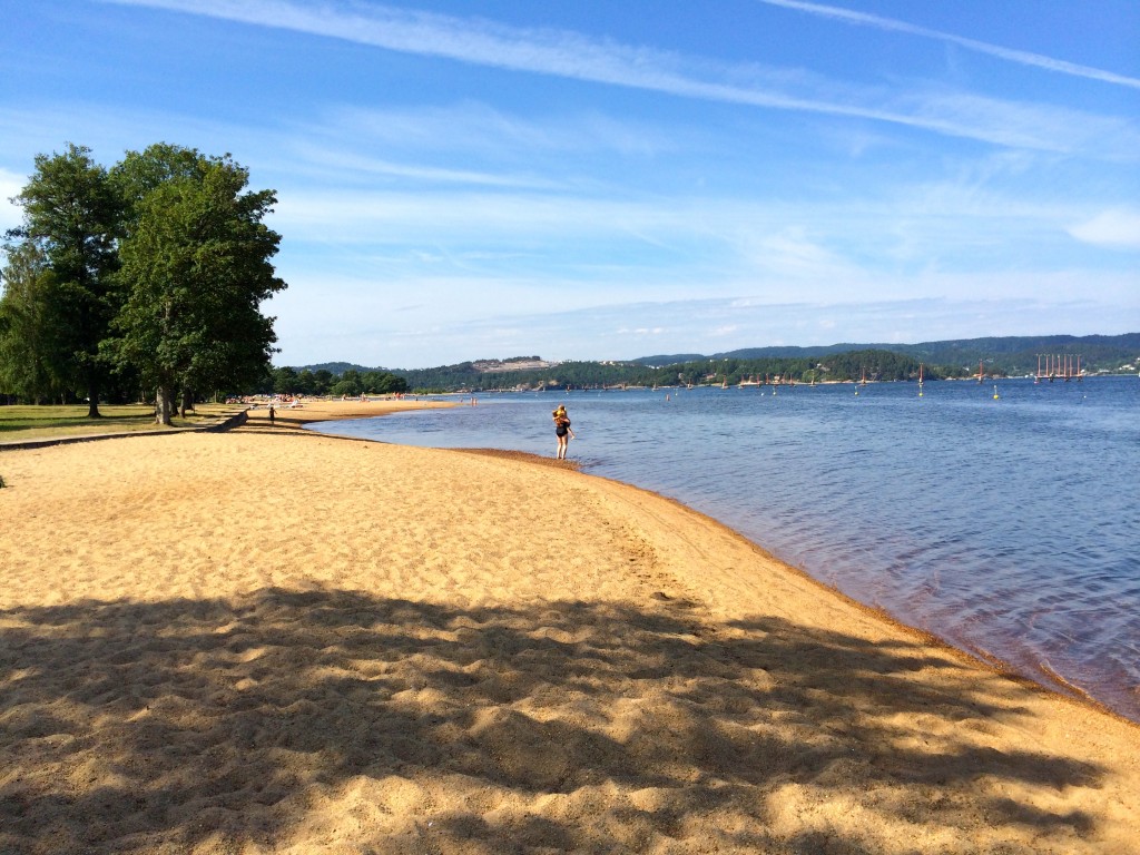 Hamresanden. Sand. Not so good for walking.