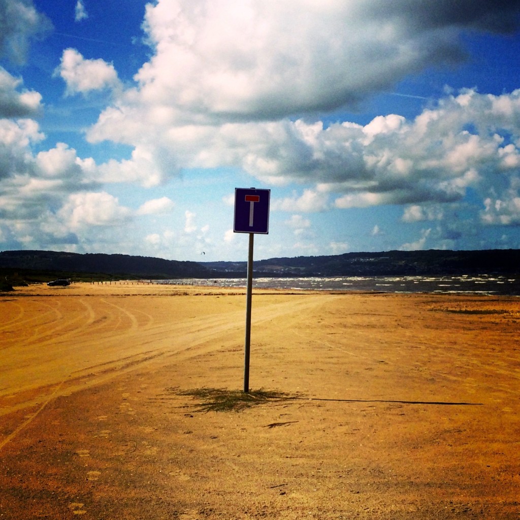 On the beach Mellbystrand you are aloud to drive. But not allt the way into the ocean...