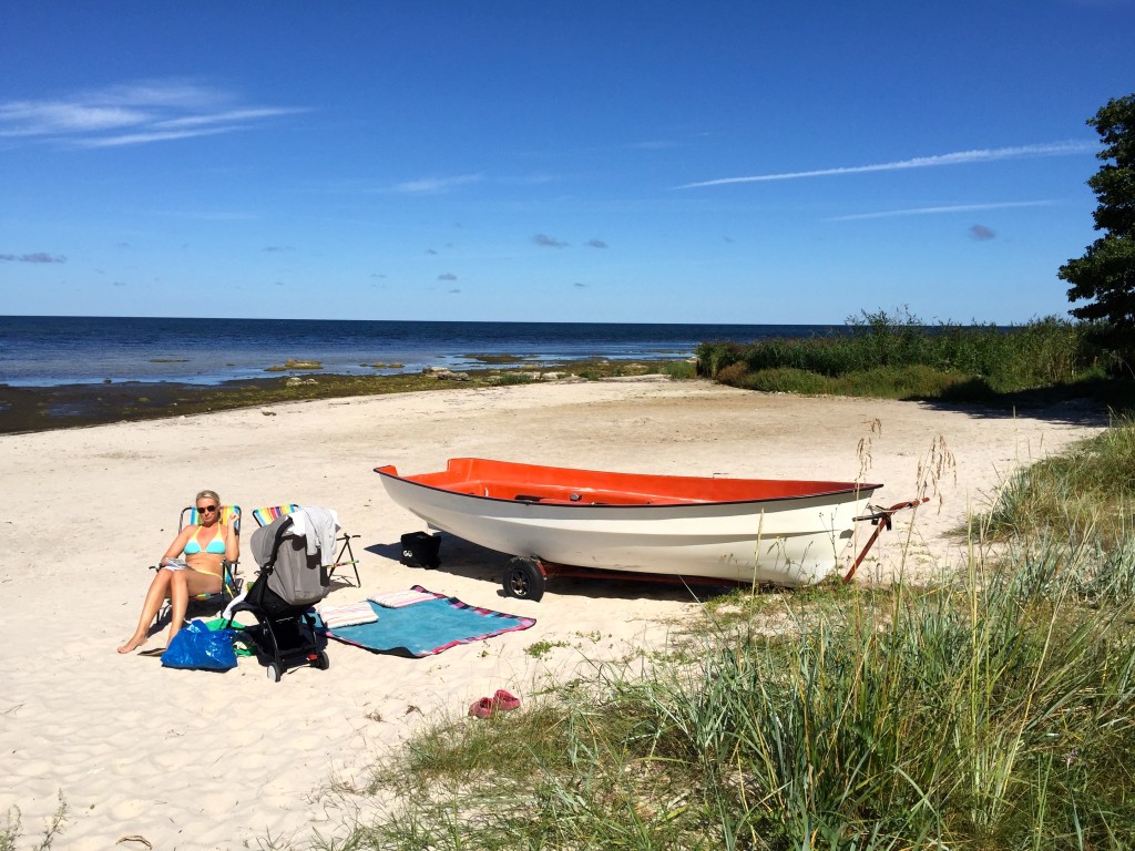 My future wife Charlotte and my youngest beach daughter Vanessa Sandy Beach awaits me. 